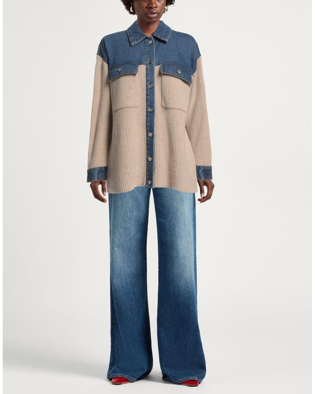 Sandro Blue Cardigan