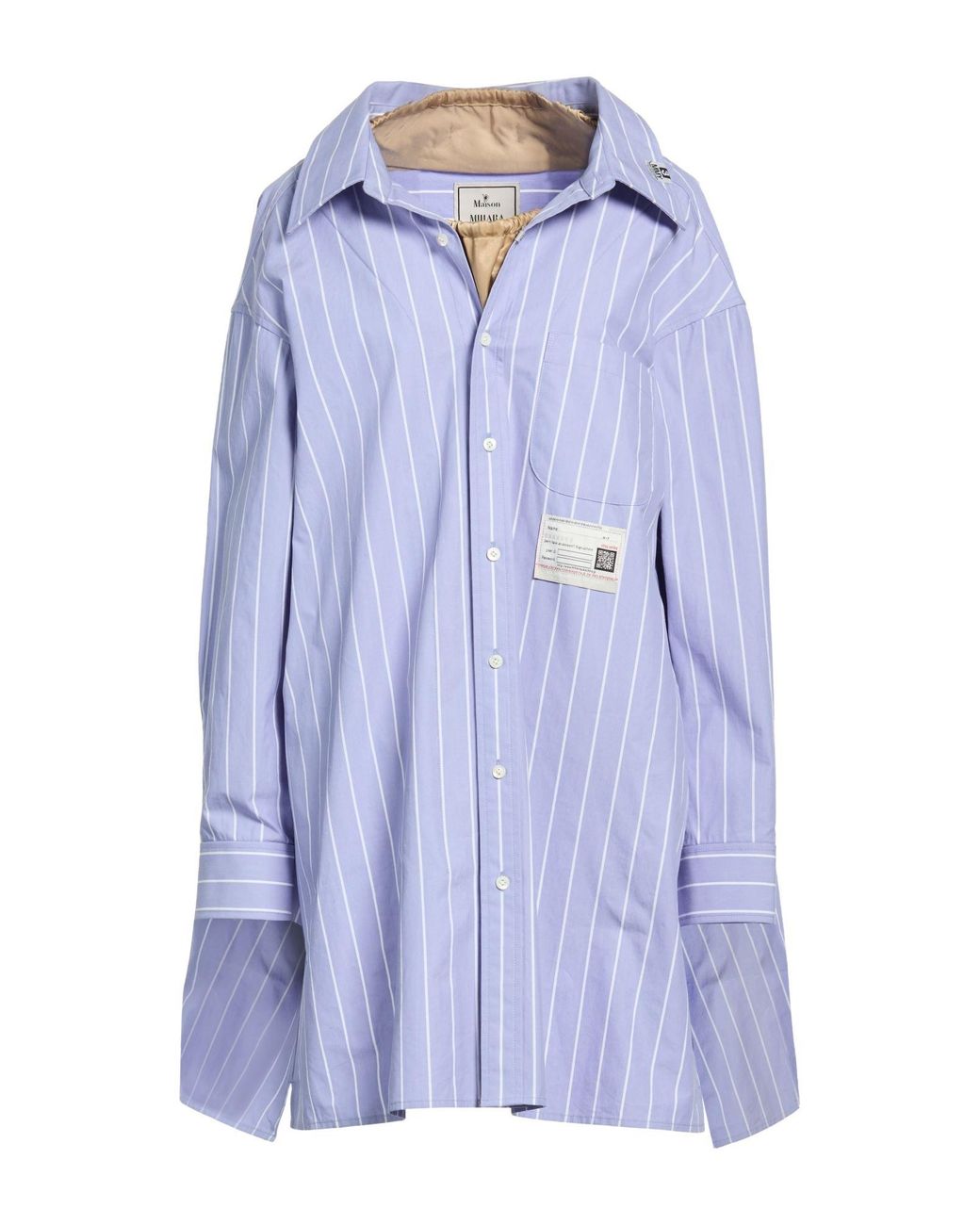 Maison Mihara Yasuhiro Blue Shirts