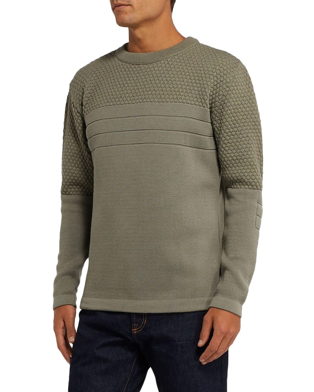 military green sweater
