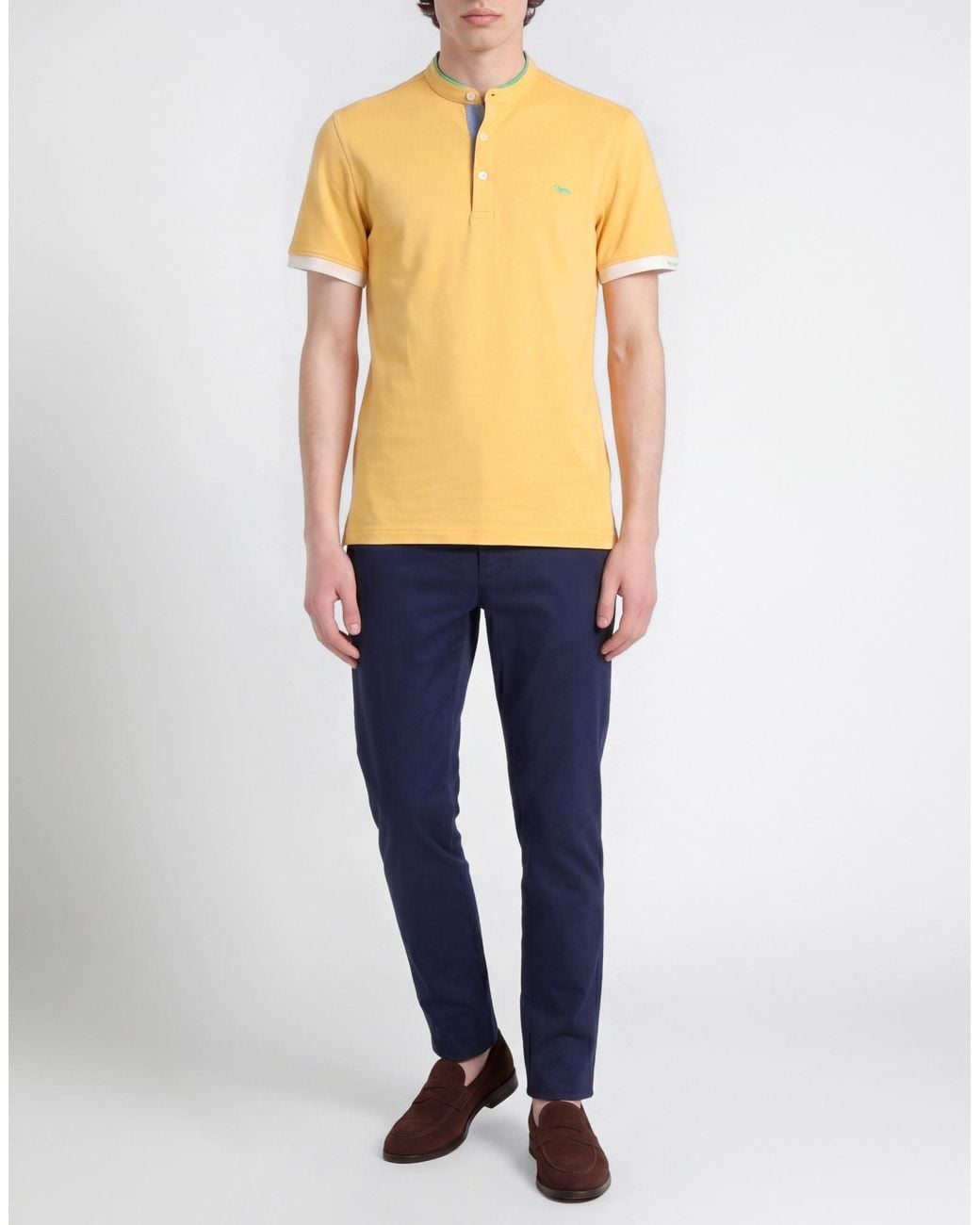 Harmont & Blaine Yellow T-Shirts for men