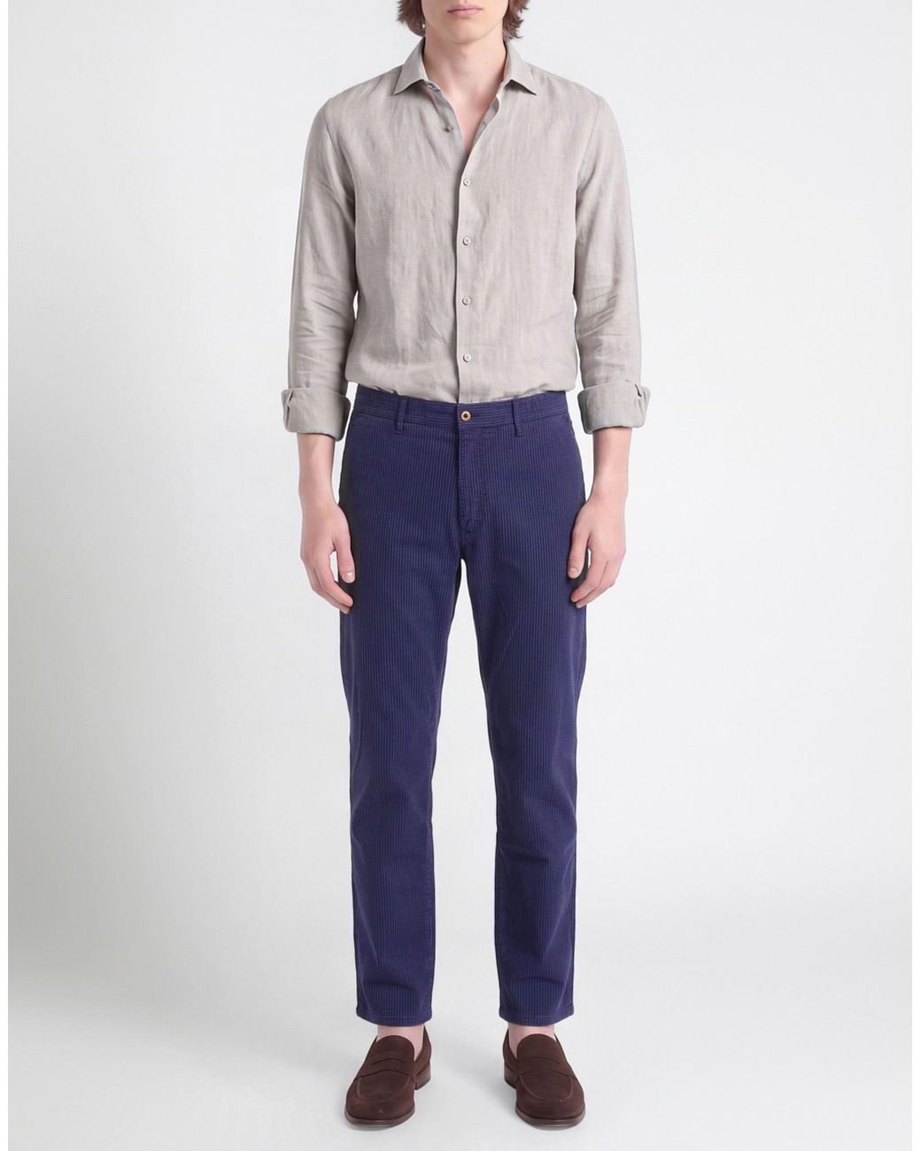 Incotex Blue Pants for men