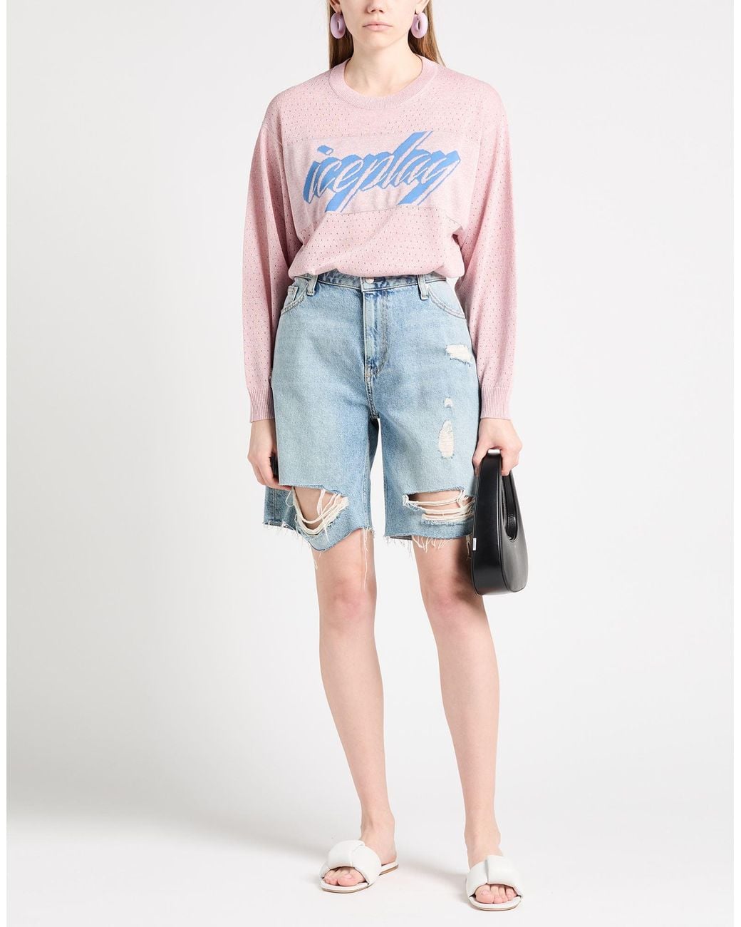 Pullover di Ice Play in Pink