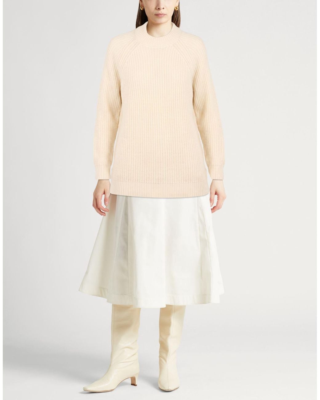 Gentry Portofino Natural Turtleneck