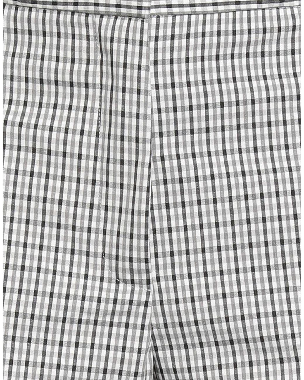 Ottod'Ame Gray Pants Polyester, Viscose, Elastane