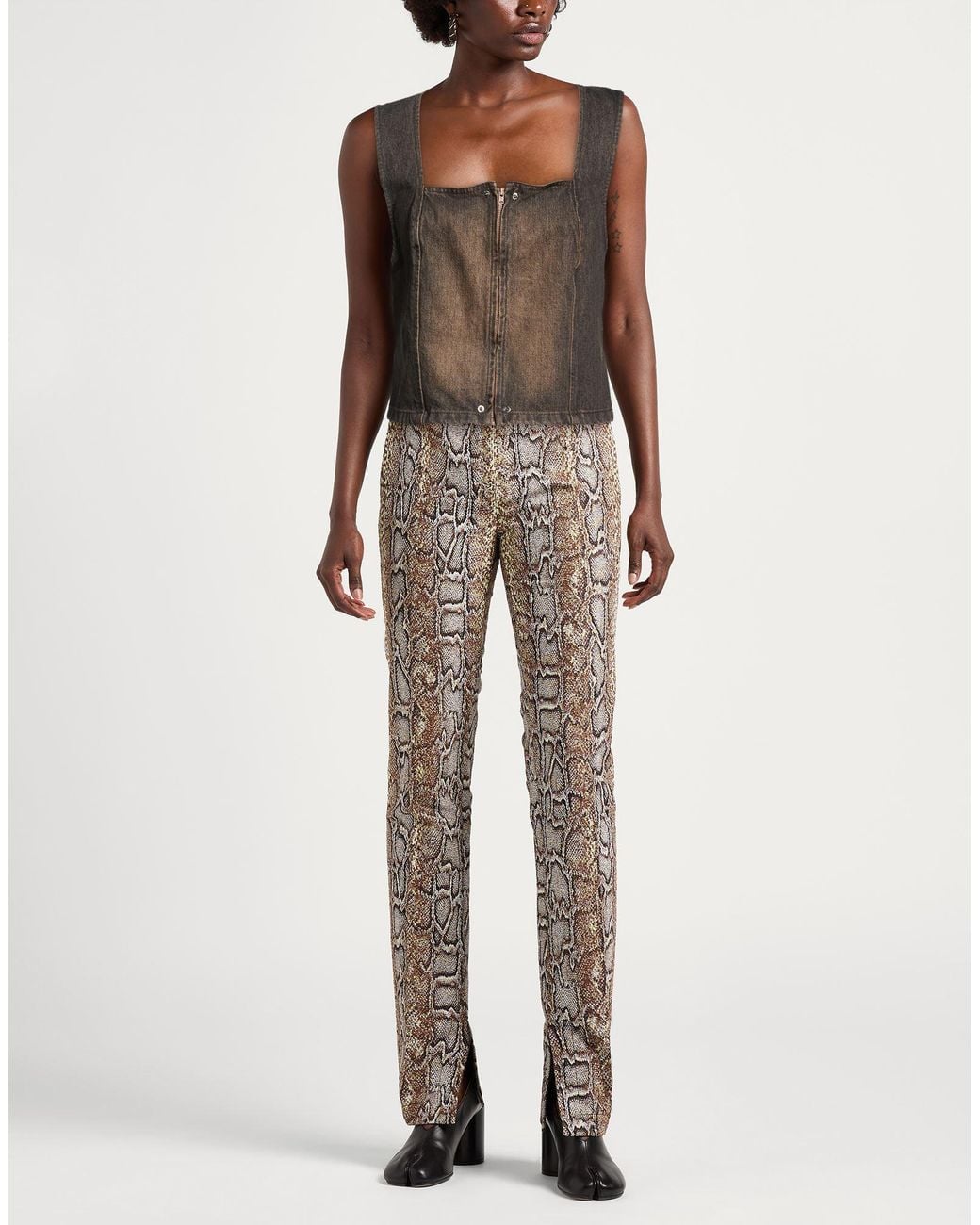 WOOD WOOD Brown Top Cotton
