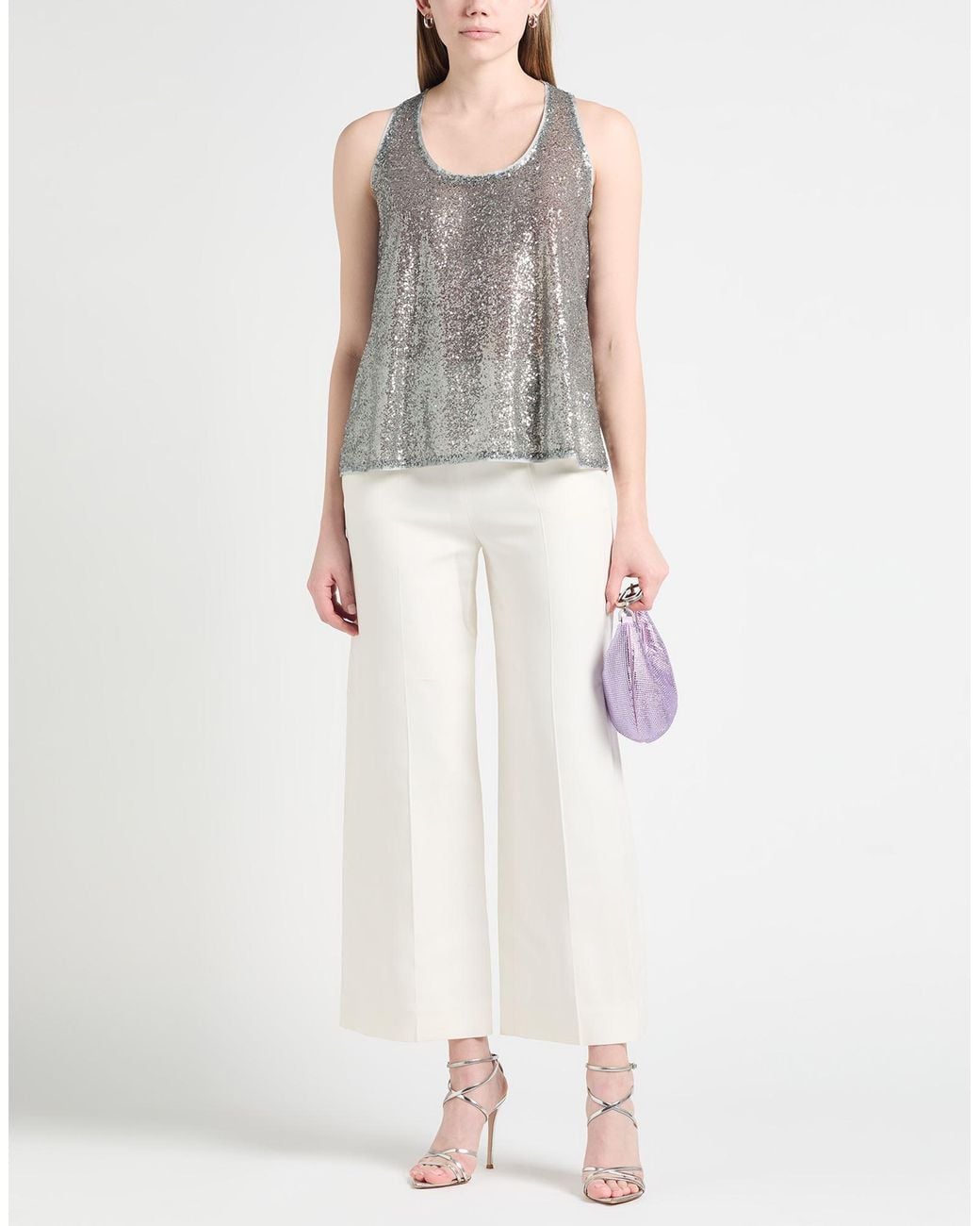 Antonelli Gray Top Polyester