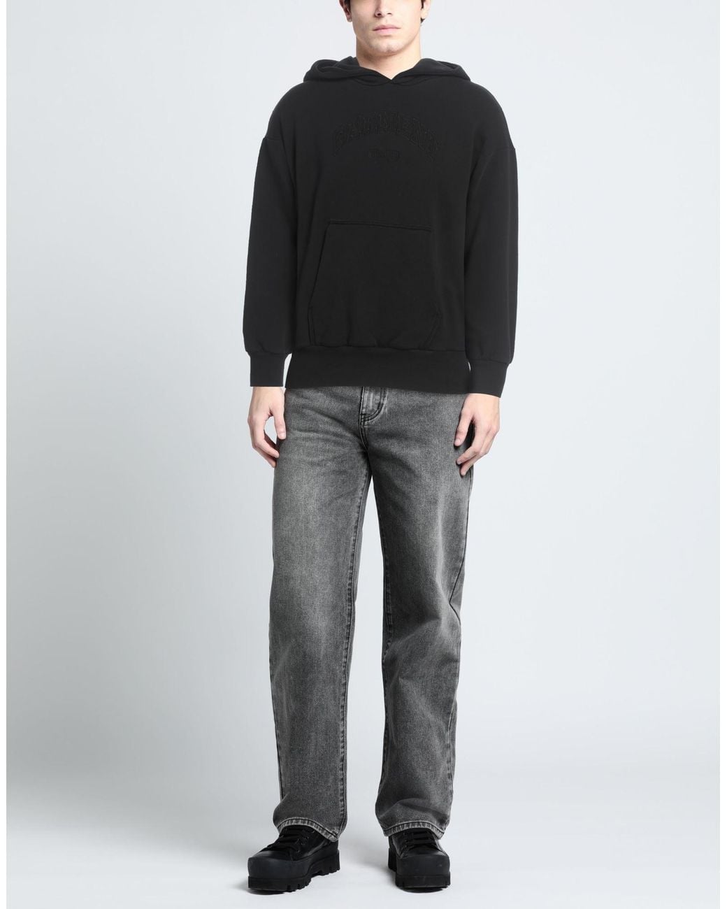 GARMENT WORKSHOP Black Sweatshirt for men