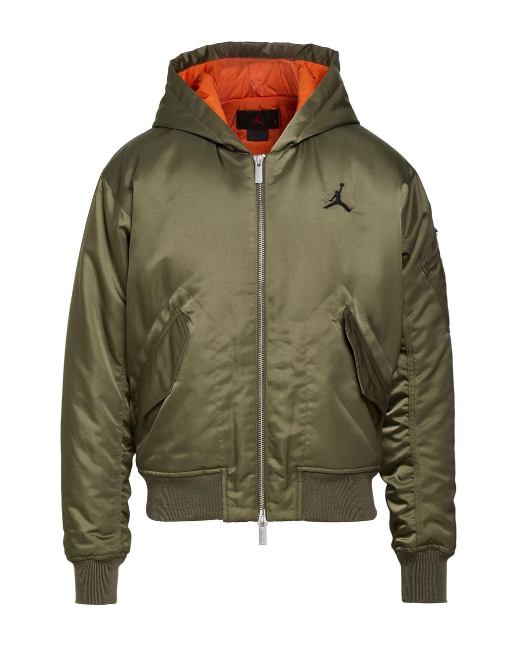 Nike Green Military Jacket Polyester for men
