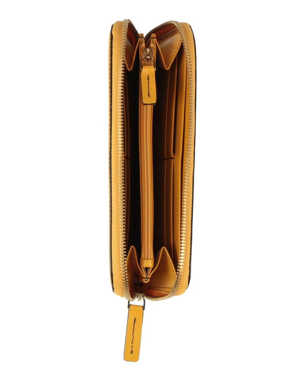 The Bridge Yellow Wallet Leather
