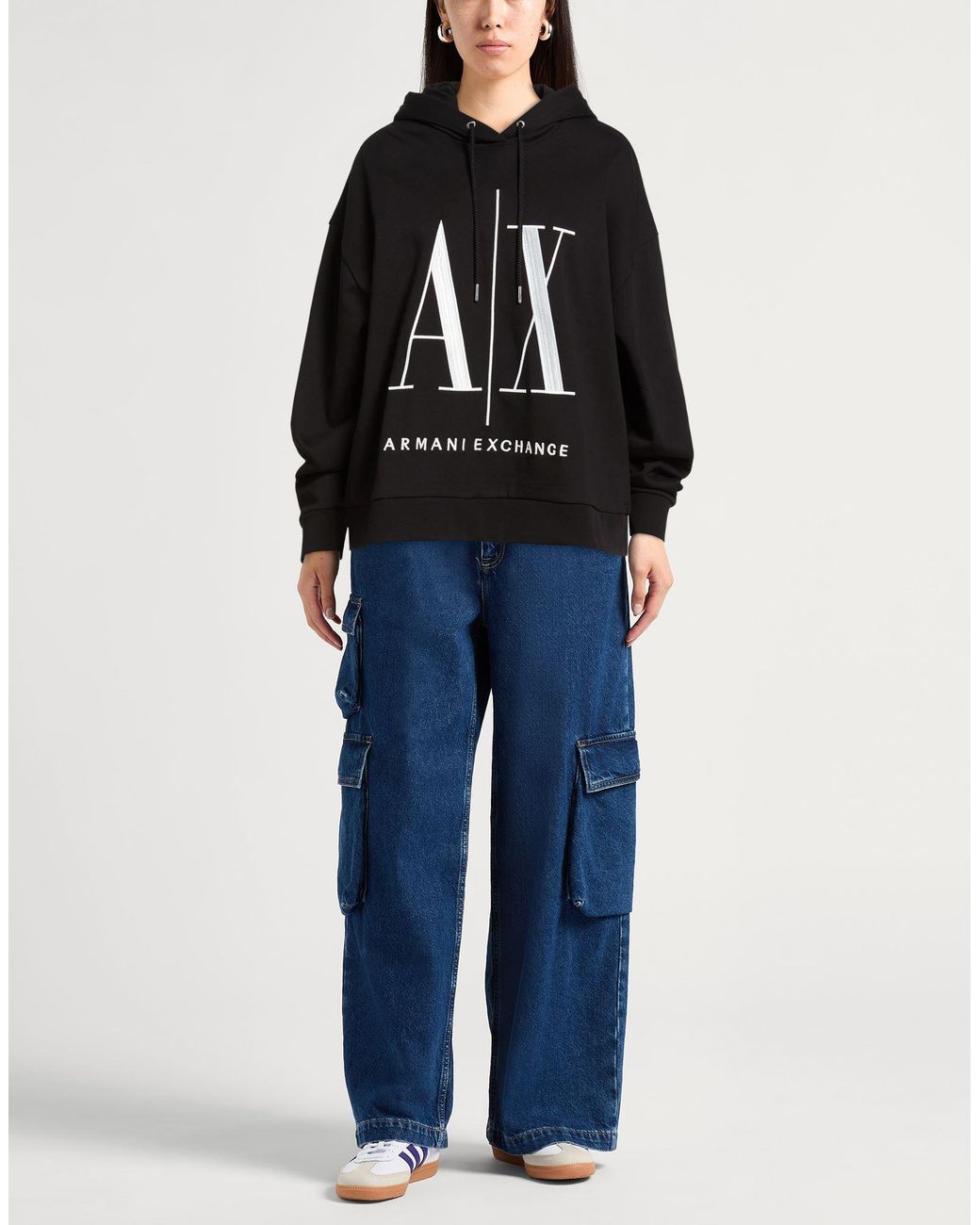 ARMANI EXCHANGE Black Sweatshirts