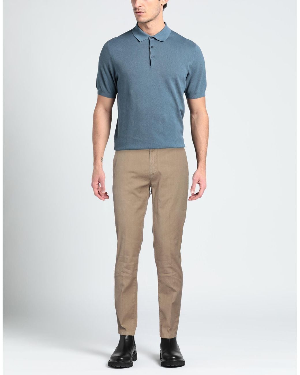 Yan Simmon Hose in Natural für Herren