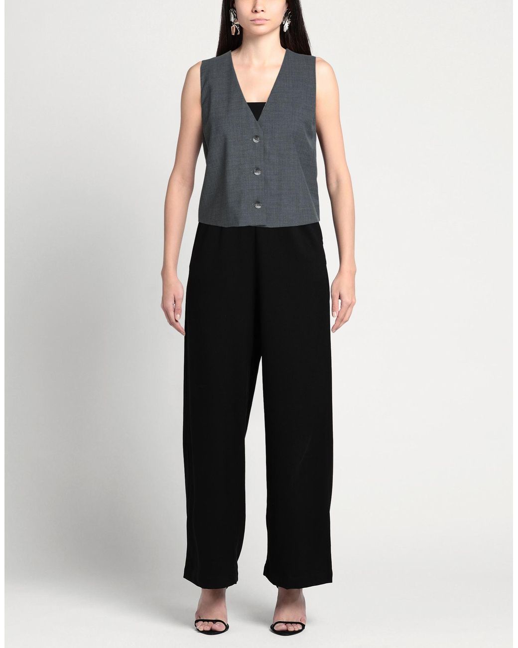Xirena Gray Tailored Vests