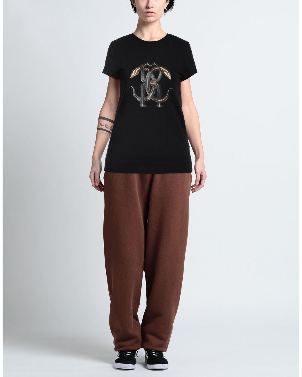 Roberto Cavalli Black T-shirt