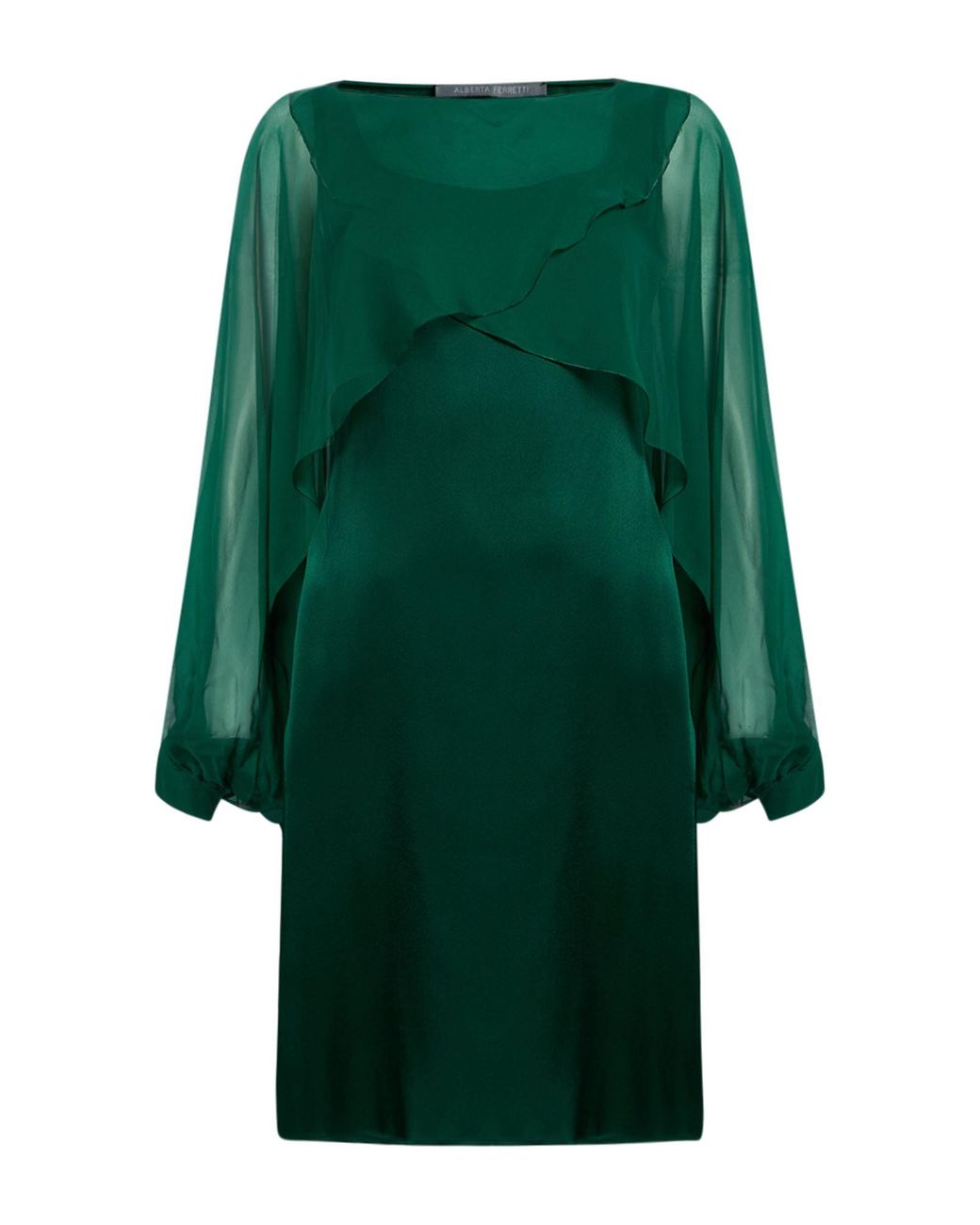 Alberta Ferretti Green Mini Dresses