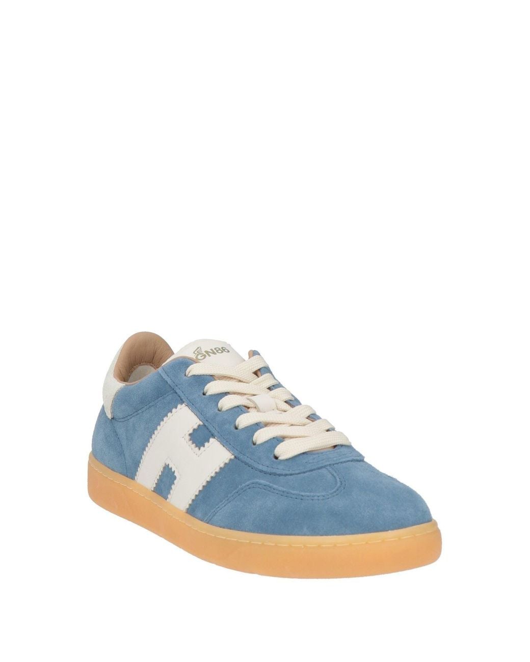 Hogan Blue Sneakers Leather