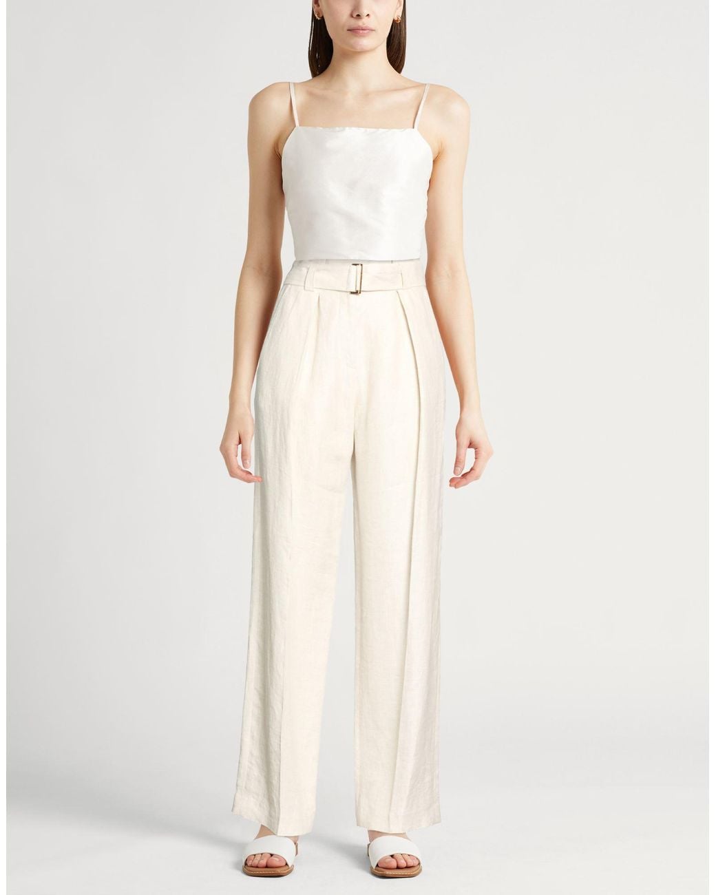 Agnona White Trouser