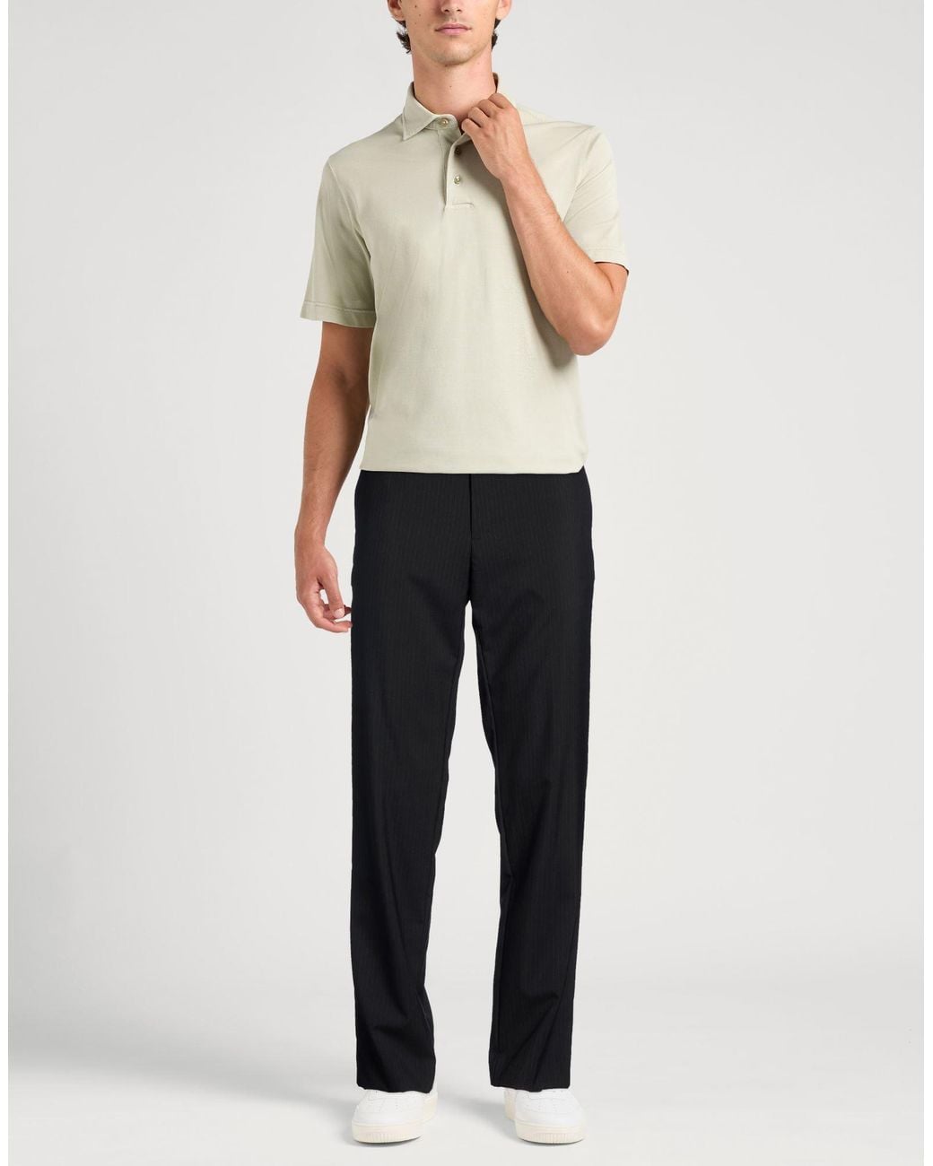 Sandro Black Trouser for men
