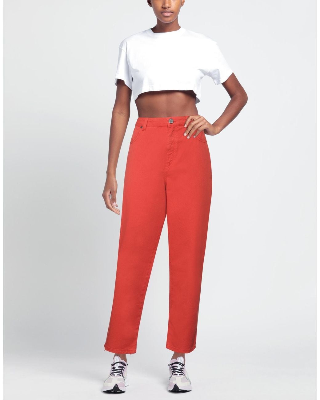 Gaelle Paris Red Jeans