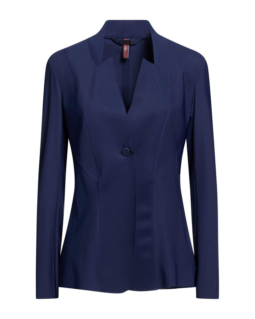 High Blue Jacket Polyamide, Elastane