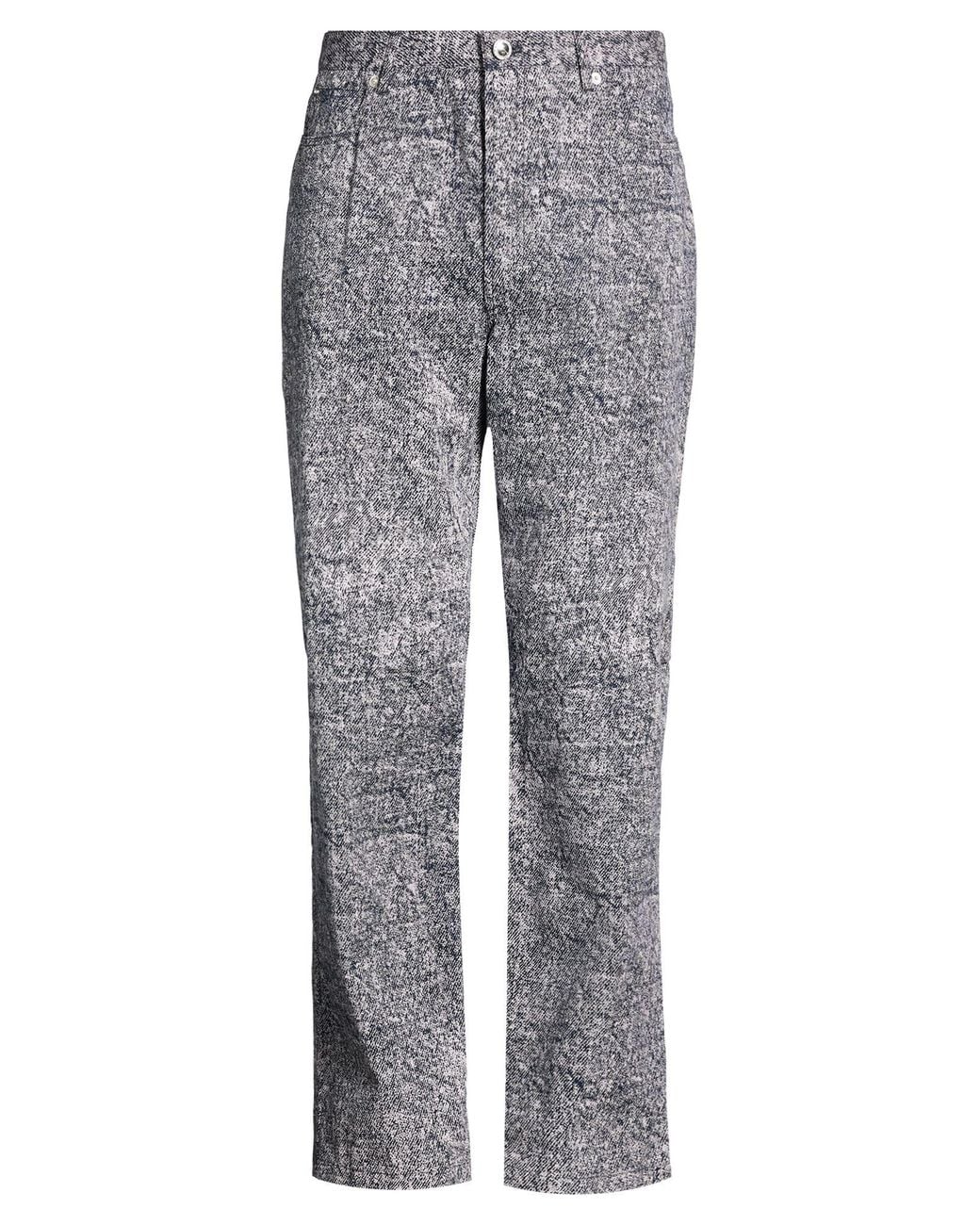 Kris Van Assche Gray Midnight Pants Cotton for men