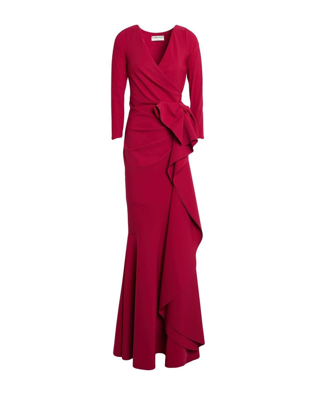 La Petite Robe Di Chiara Boni Red Maxi Dress Polyamide, Elastane