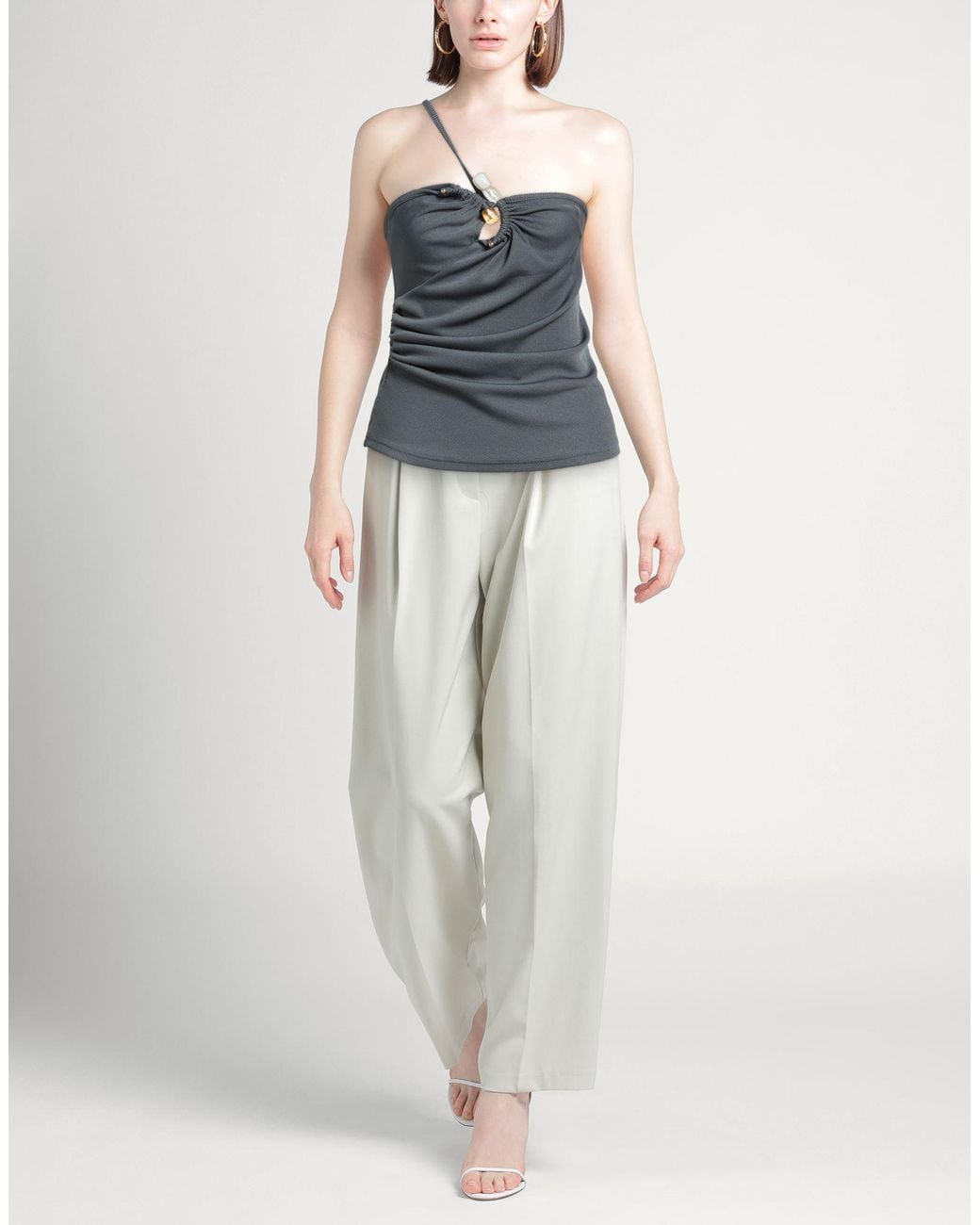 Christopher Esber Blue Top Polyester, Elastane