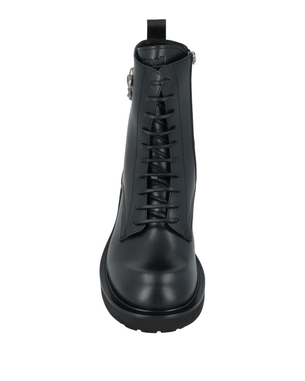 Roberto Cavalli Black Ankle Boots for men