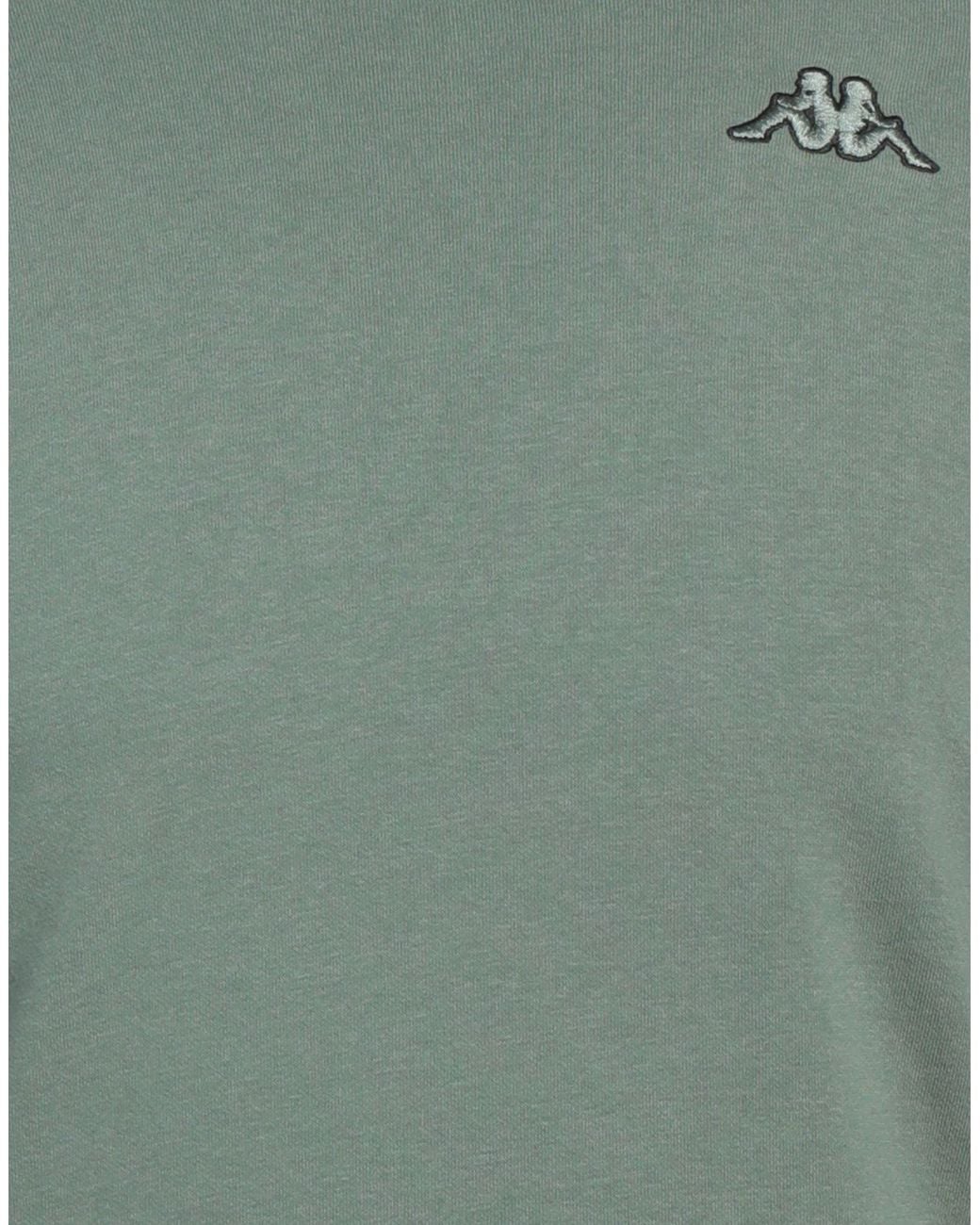 Kappa Green Sweatshirt Cotton, Polyester for men