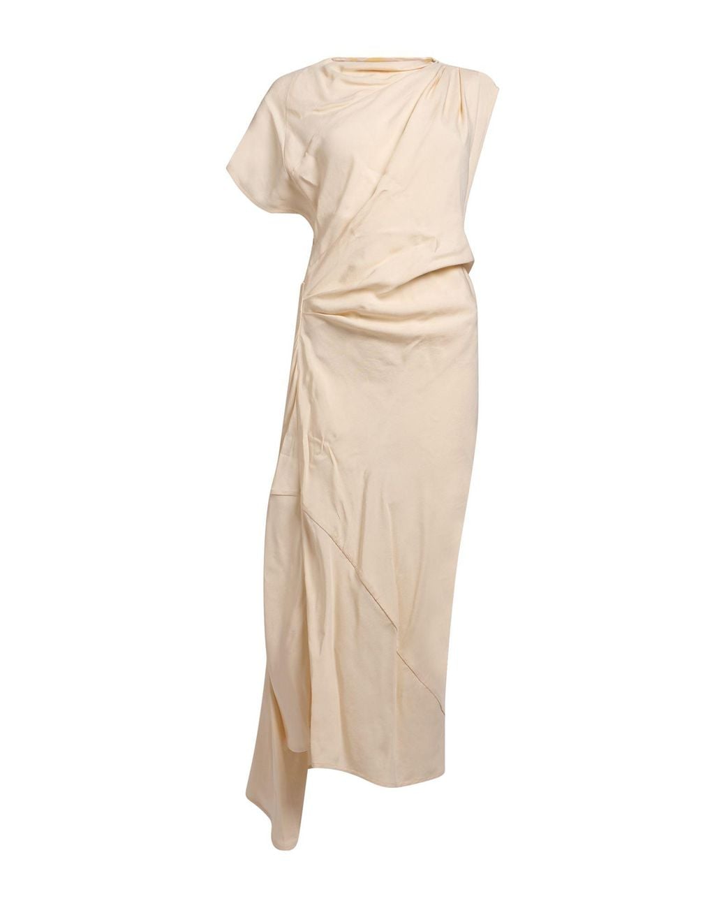 Proenza Schouler Natural Midi Dress Viscose