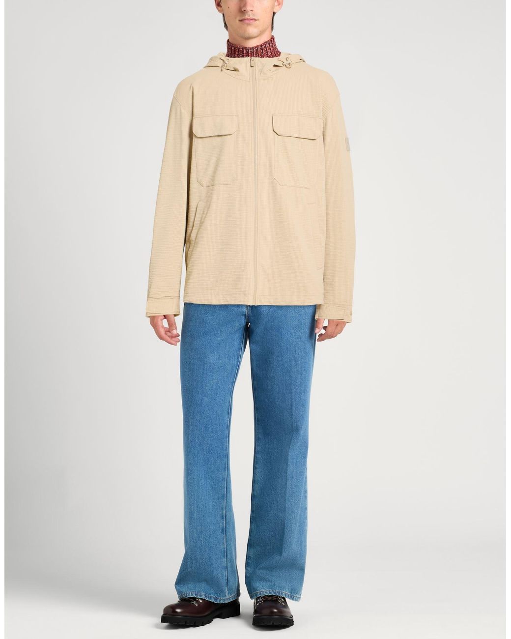 Boss Natural Jacket Recycled Polyamide, Elastane for men