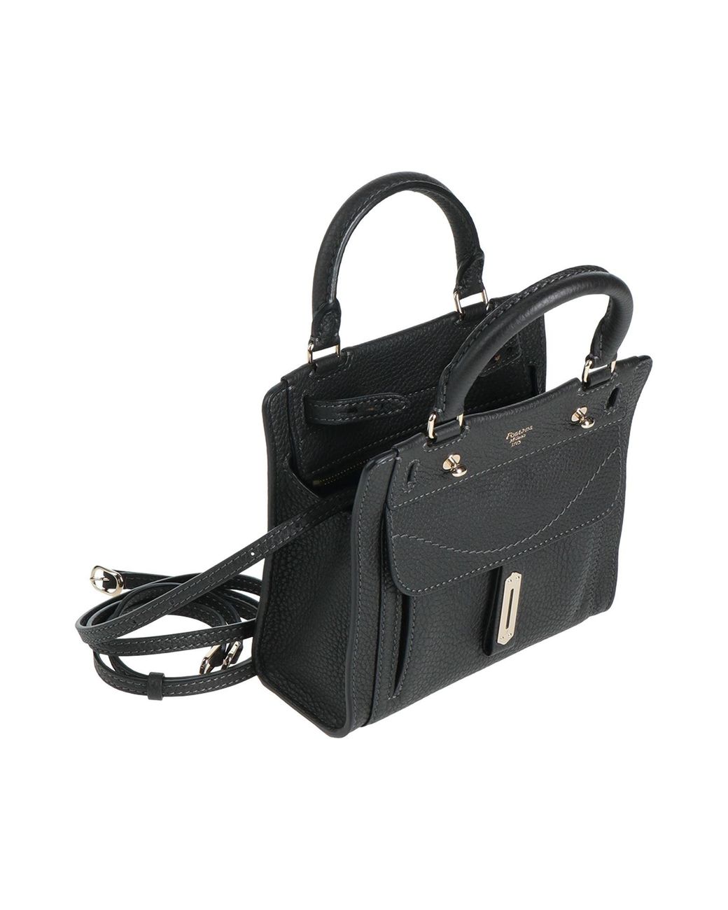 Fontana Milano 1915 Black Handbag Leather