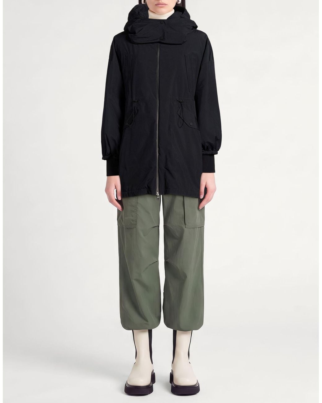 Herno Blue Coat Polyester, Pet (Polyethylene Terephthalate) Polyamide, Elastane, Gore-Tex