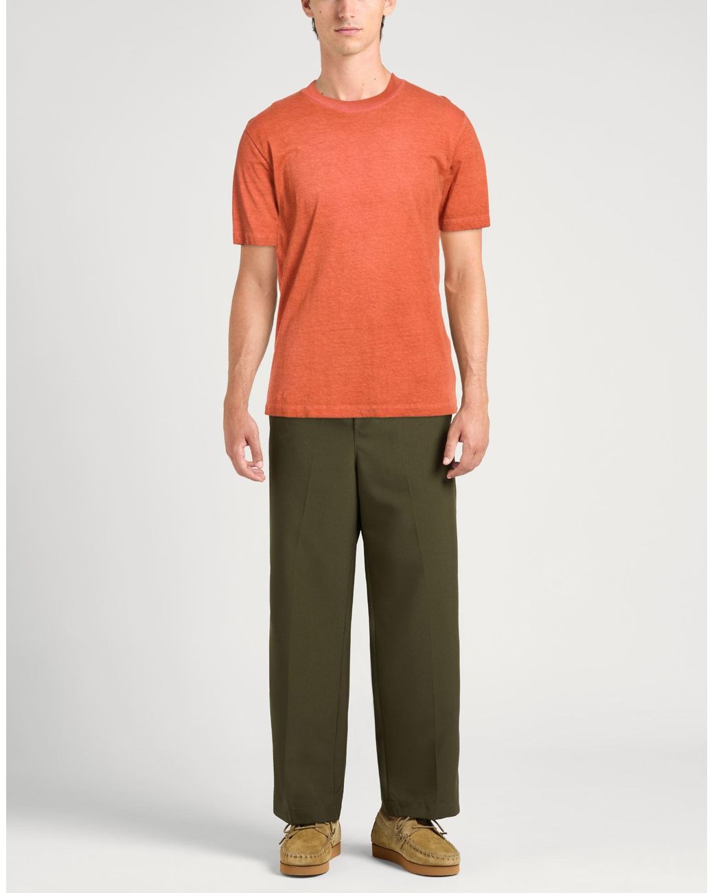 Bellwood Orange T-Shirt Cotton for men