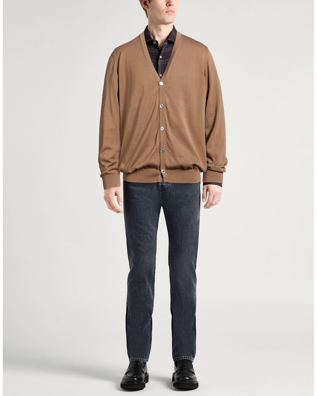 Drumohr Brown Cardigan for men