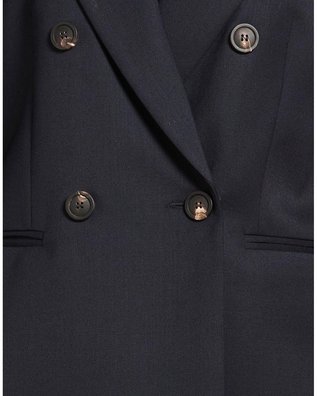 Peserico Black Blazer Polyester, Wool, Elastane