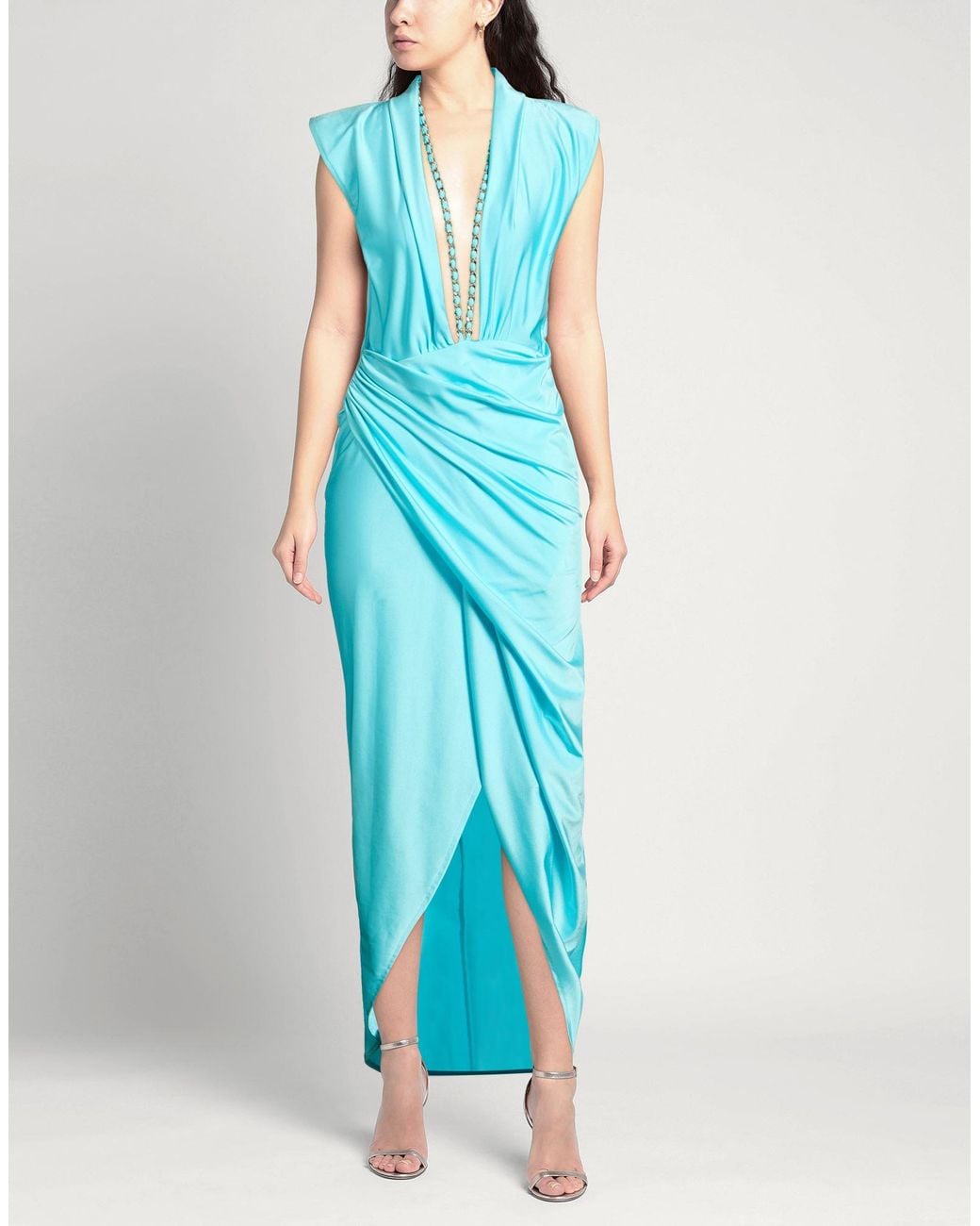 House of Amen Blue Sky Maxi Dress Polyamide, Elastane