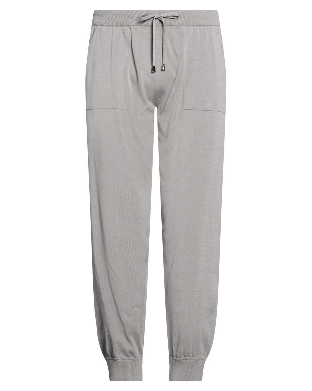 FILIPPO DE LAURENTIIS Gray Trouser for men