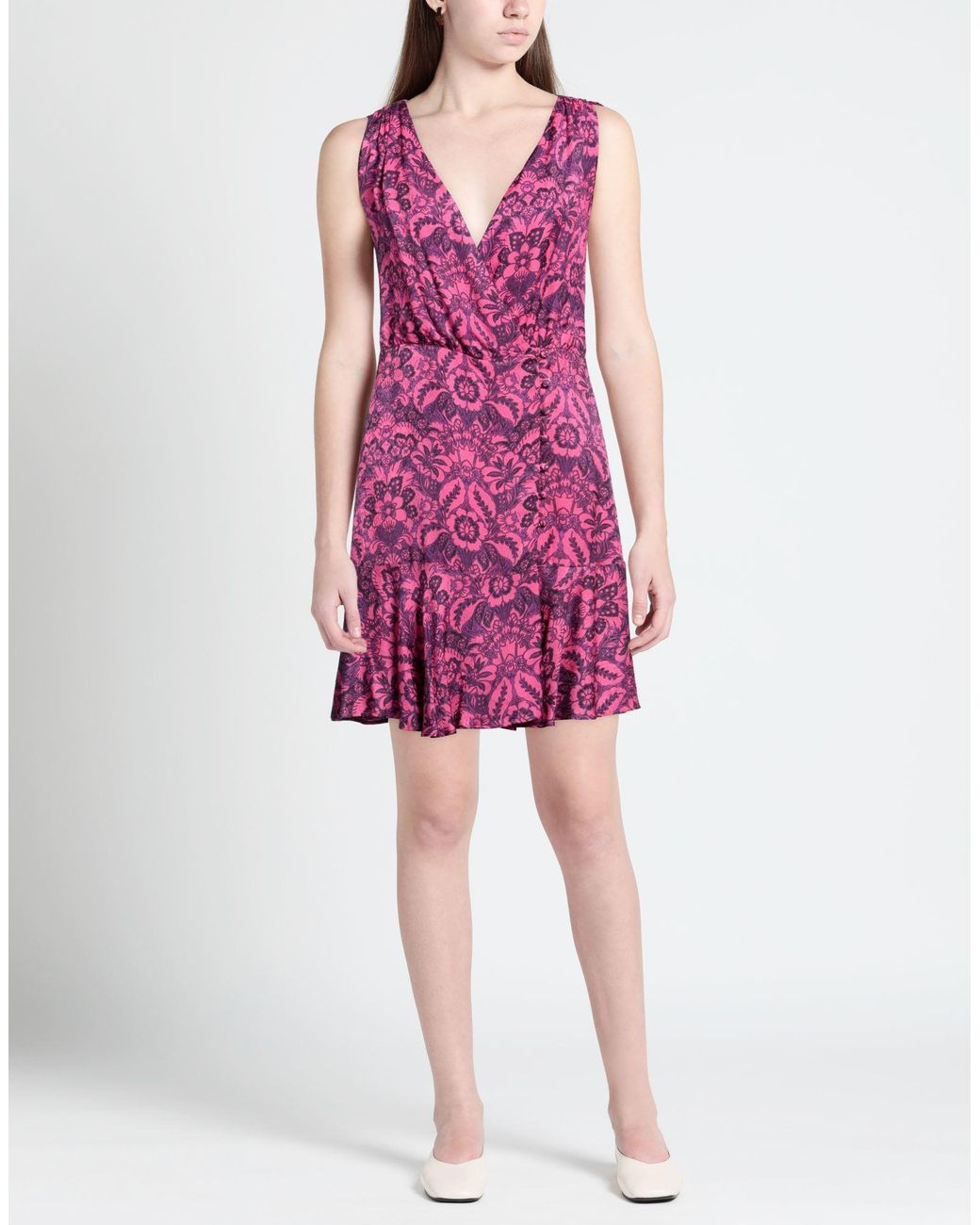 Pinko Purple Mini Dress