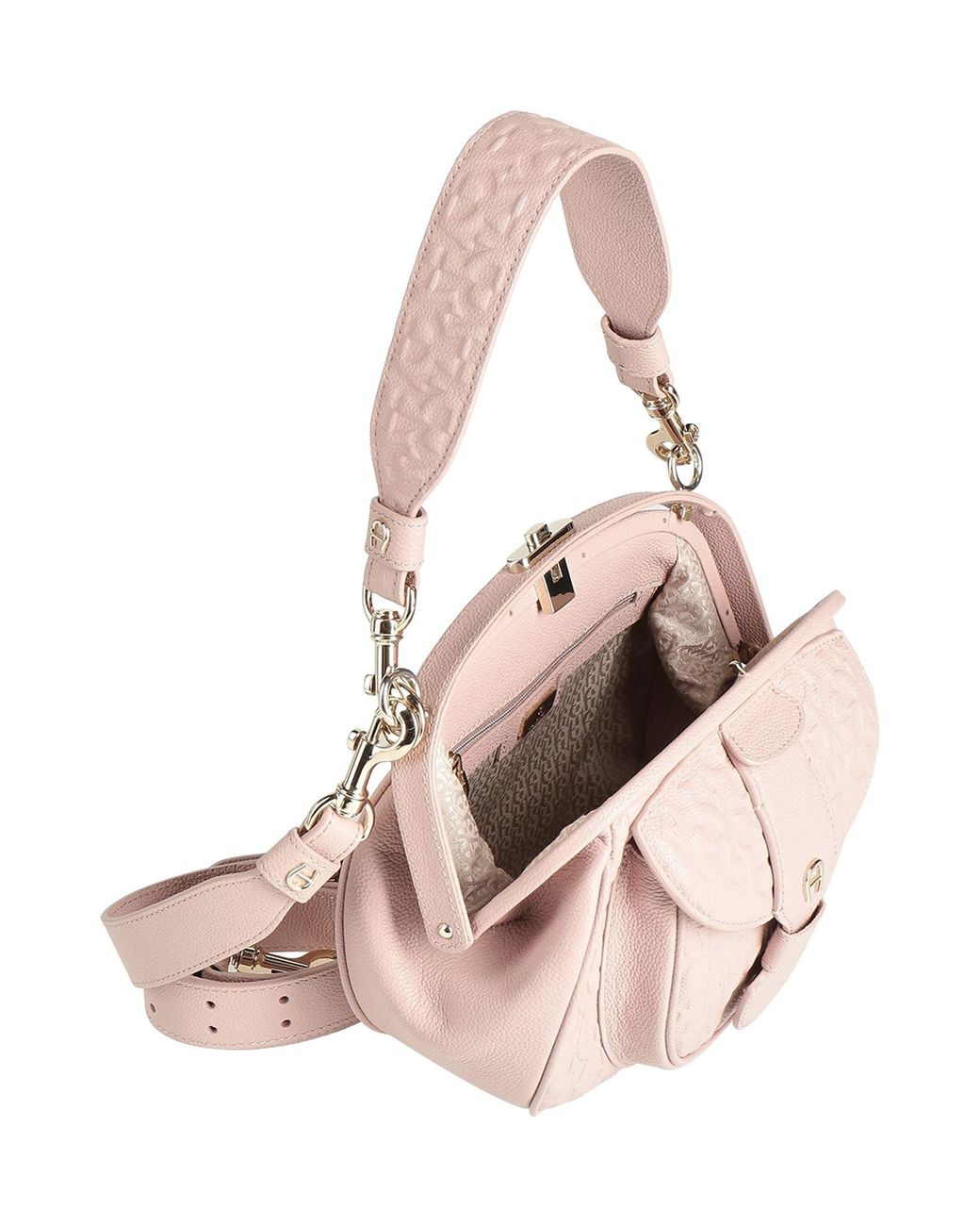 Borsa A Spalla di Aigner in Pink