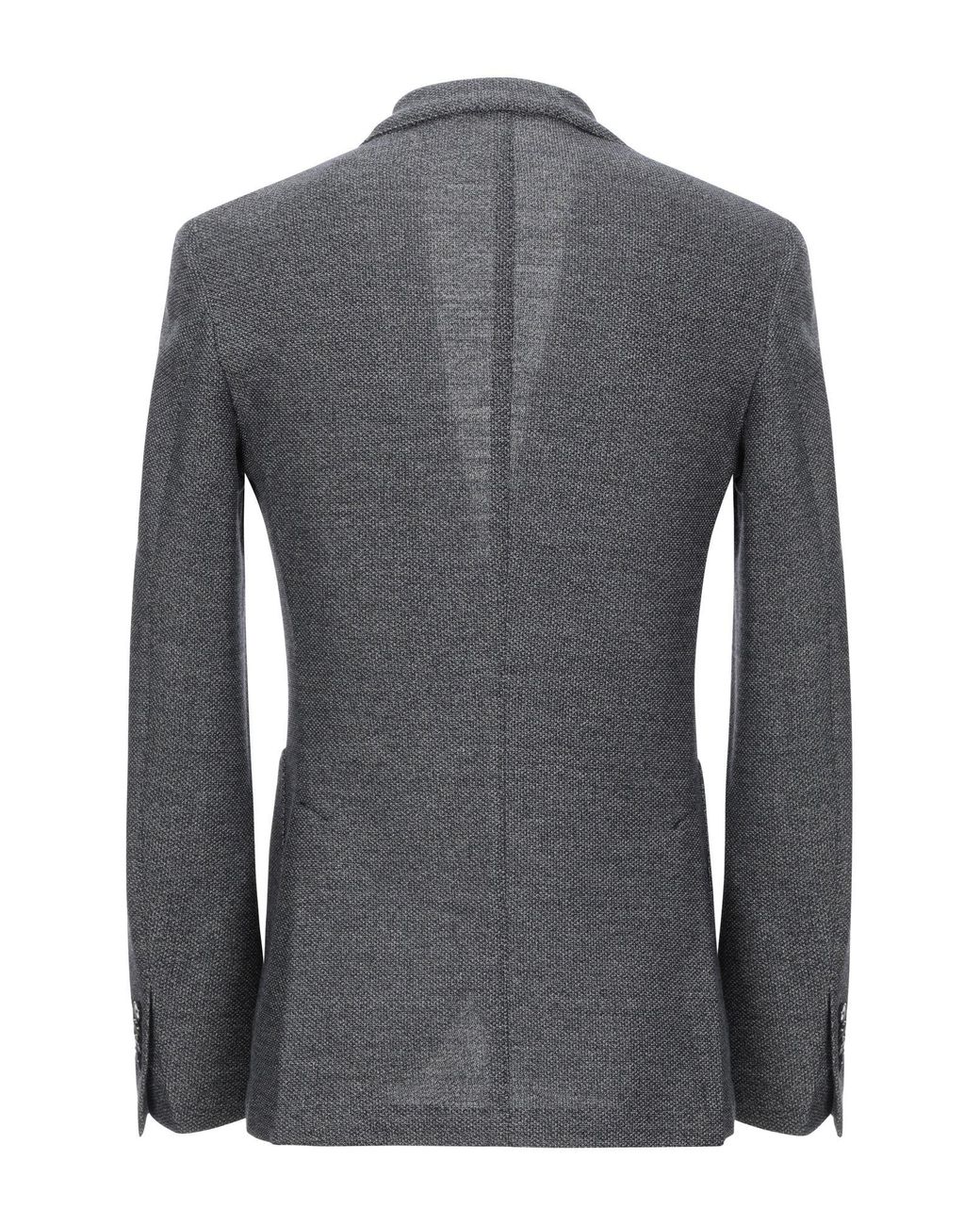 L.b.m. 1911 Gray Blazer Wool, Cotton for men