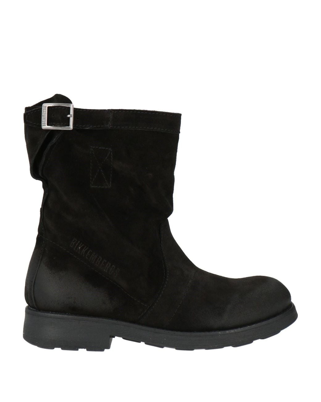 Bikkembergs Black Ankle Boots Leather