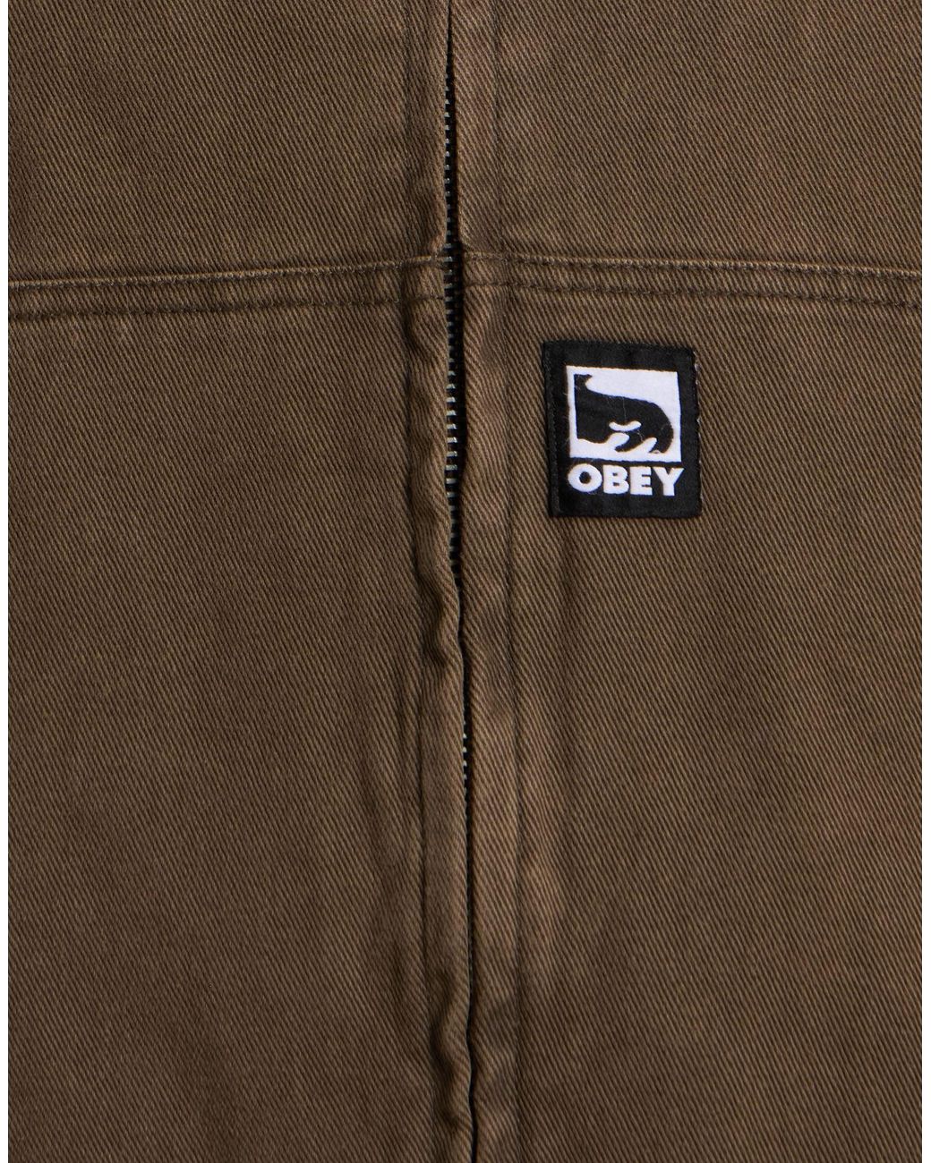 Obey Brown Jacket for men