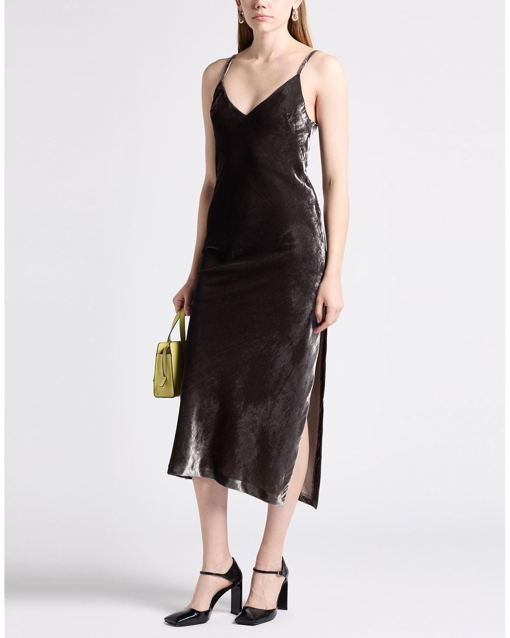 Alpha Studio Black Maxi-Kleid