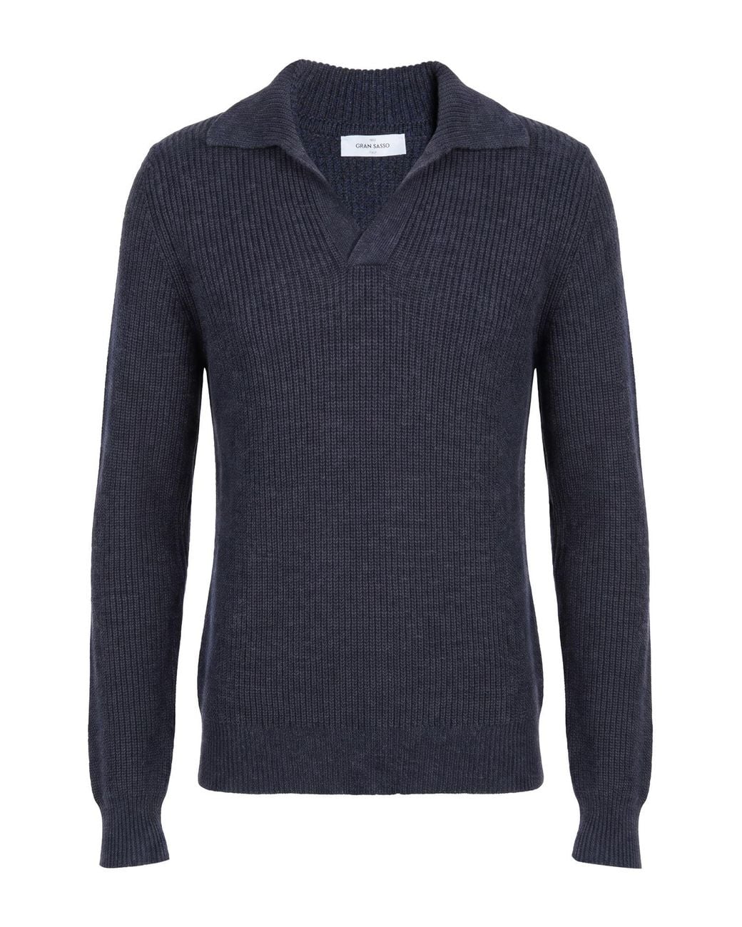 Gran Sasso Blue Sweaters for men
