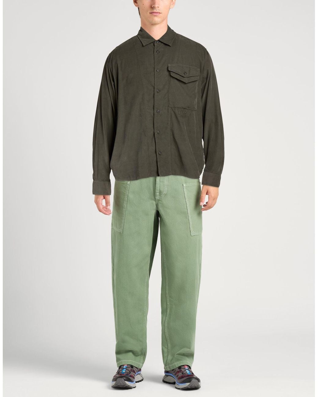 C P Company Green Shirt for men
