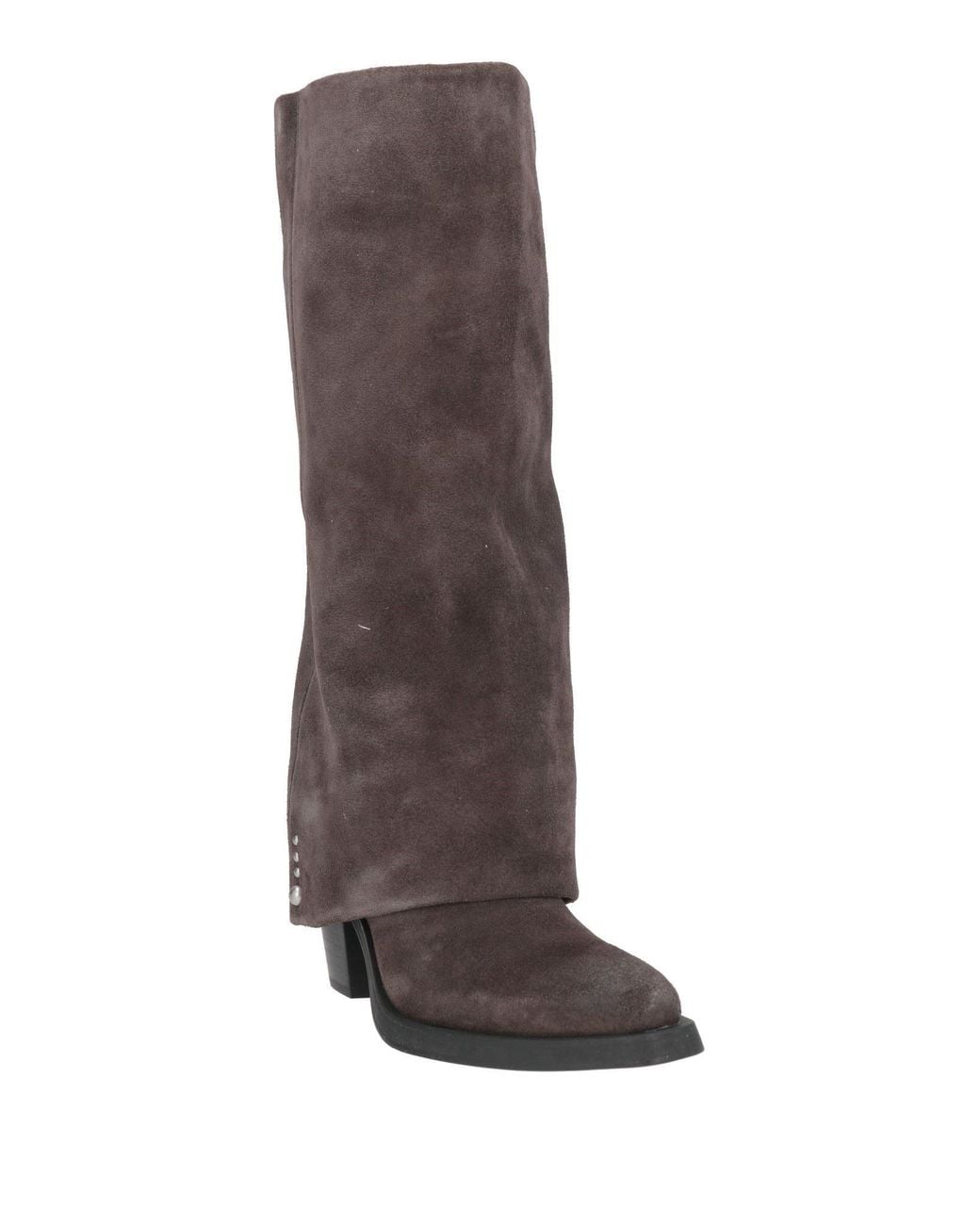 Ash Brown Boot Leather