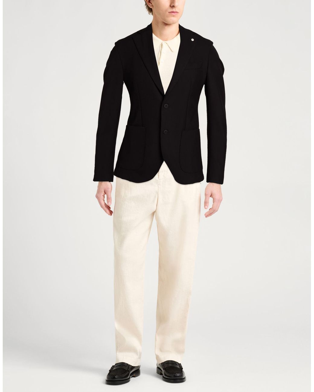 L.b.m. 1911 Black Blazer for men