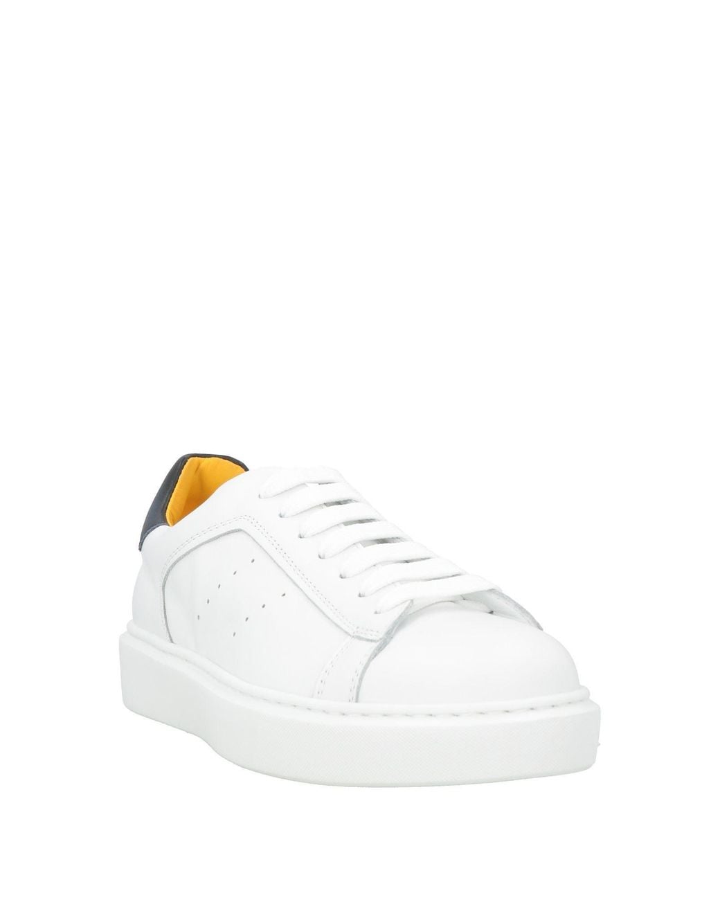 Doucal's White Sneakers Leather for men