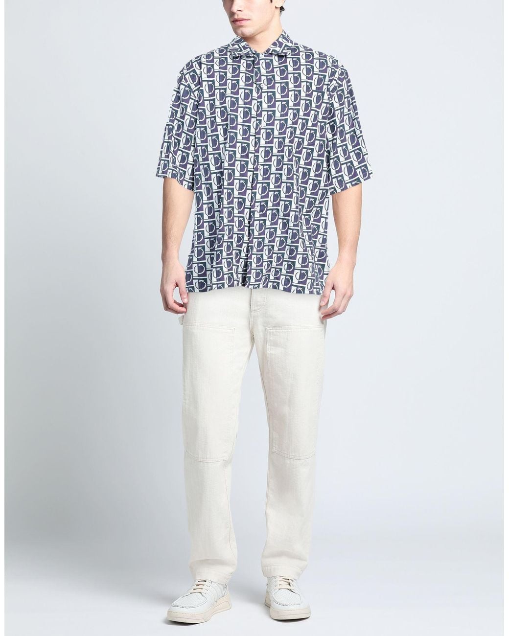 Trussardi Blue Shirt for men