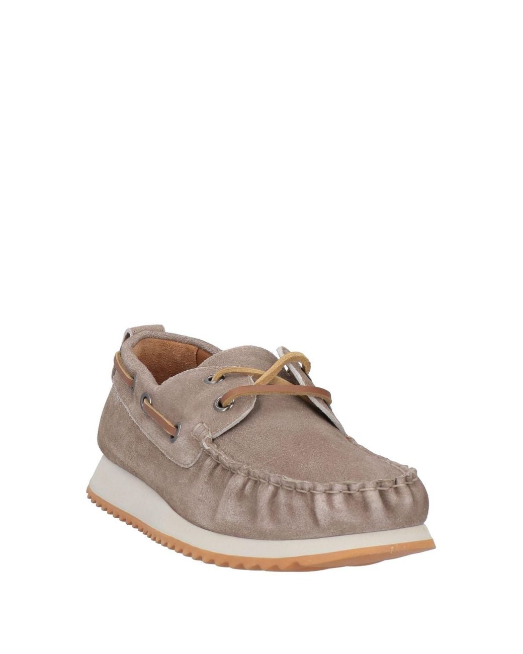 Voile Blanche Brown Loafers for men